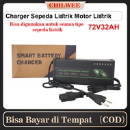 Charger Sepeda Listrik 48V 12AH / 48V 20AH/60V 20AH / 60V 32AH/72V 20AH /72V 32AH/36V 12AH MOTOR LIS