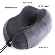 Foldable U-Shaped Neck Pillow Memory Foam Polyester 28 X 26 X 12 Cm
