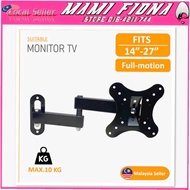 Wall Mount Vesa Bracket Durable 14-27 inch  for TV OR MONITOR using