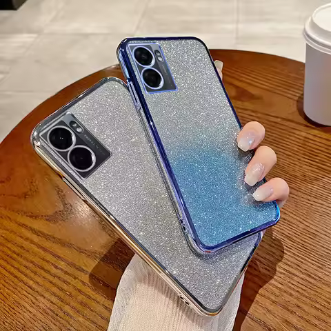 For OPPO A77 Case Oppo A54 A55 A74 A93 A17 A77S A57e A57S A76 A96 Square Liquid Silicone Phone Case 