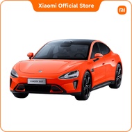 Xiaomi SU7 1/Xiaomi SU7 Ultra :18 Die-cast Model Car Lava Orange/Xiaomi SU7 1:18 Die-cast Model Car