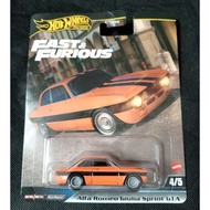 HOT WHEELS FAST FURIOUS ALFA ROMEO GIULIA SPRINT GTA NEWEST