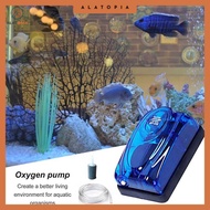 TEQIANG Aquarium Oxygen Pump Aerator Oxygen Pump 60L Fish Tank 3.5W - AQ-708A