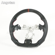 Hydro Dip Carbon Fiber Steering Wheel for Infiniti G37X G37 Sedan EX35 EX37 2008-2013 Perforated Lea