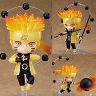 [In Stock] Naruto Figure Six Uzumaki Naruto Q Version Movable Face Changing 1273# Clay Figure Anime 