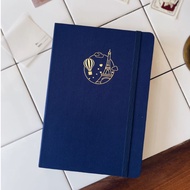 A5 Notebook Bullet Journal | Navy Gold