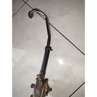 Yamaha scorpio emission pipe removedOriginal