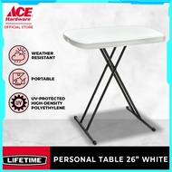 Lifetime Personal Folding Table 26In. .