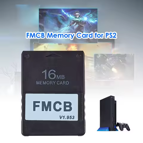FMCB Free McBoot Card for Sony PS2 Playstation 2 8MB/16MB/32MB/64MB Memory Card