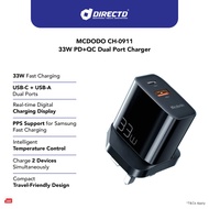 Mcdodo CH-0911 33W PD+QC Dual Port Charger