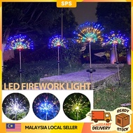 SPS 8 MODE 150LED OUTDOOR SOLAR FIREWORKS LIGHT GARDEN DECO LAMP FAIRY LIGHT LAMPU LED BUNGA API RAYA 户外烟花灯