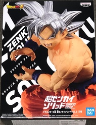 Banpresto 18463 Dragon Ball Super Zenkai Solid Vol.3 Son Goku Ultra Instinct Figure