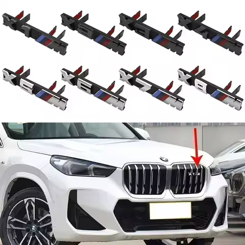 /BMW M Logo 3D Front Grille Badge Emblem For X1 X2 X3 X4 X5 X6 X7 X8 E84 E83 F39 F10 F30 G11 G07 G80