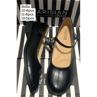 ♞Parisian Black Shoes "PLUS SIZE" w/box