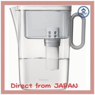 Cleansui water purifier, pot type, 1 cartridge in total [main unit CP508-GR] Filtered water capacity