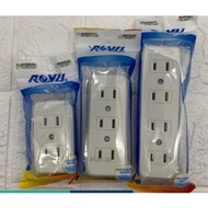 Royu convince extension outlet surface type double, triple, quaduple outlet.
