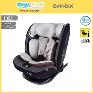Car Seat For Older Children 1-12 Years Old EMBIX Children's I-YOJI Model 1 Year-12 Can Sit Recline S