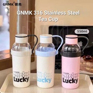 【G25】Cawan Teh GNMK 550ml Stainless 316 Viral Elegan Portable Car Mug Coffee Mug Tumbler Thermos Fla