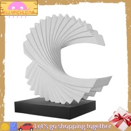 JellyfishWave Sculpture, Resin Home Decor Art, Modern Funky Wave Sea Ornament, Abstract Statues, Whi