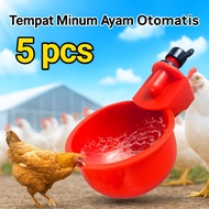 5pcs Automatic Chicken Drinker Dispenser for Chickens, Ducks, and Birds