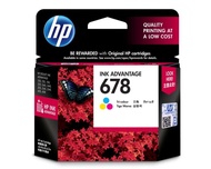 HP 678 Black and Color Ink Cartridge (Original)