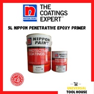 [READY STOCK] 5L Nippon Paint Penetrative Epoxy Primer | Primer Lantai | Primer Cement | Undercoat | Bonding Agent