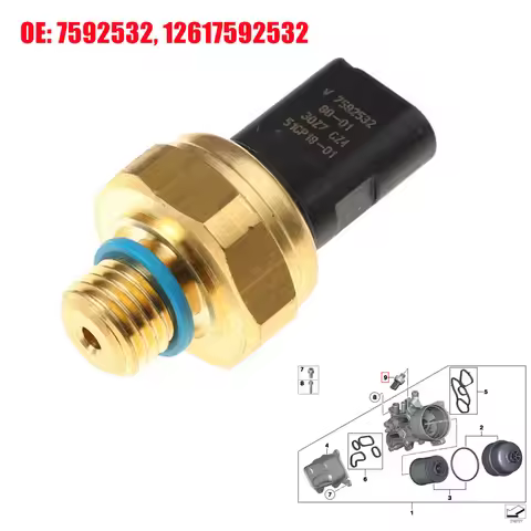 For BMW 1 2 3 4 5 6 7 Series M3 M4 X3 F25 X4 F26 X5 F70 X6 F71 12617592532 7592532 51CP18-01 Car Fue