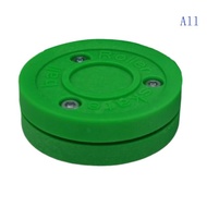 All Training Hockey Puck Replacement Green Biscuit Ice Hockey Puck for Street Hockey Stickhandling P