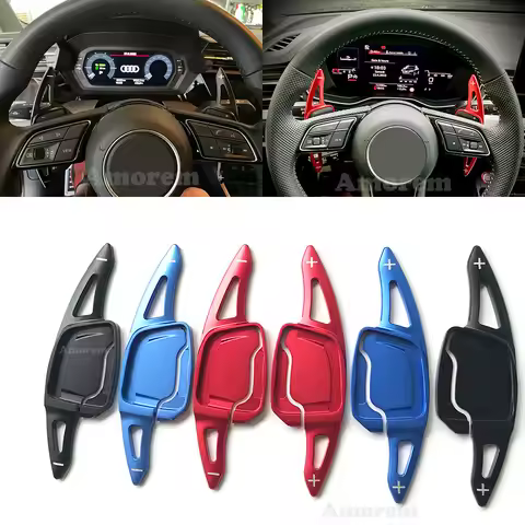 Steering Wheel DSG Shift Paddle For Audi A3 A4 A6 A8 Q5 Q7 8Y B9 C8 D5 80A 4M 2019~2022 Avant Allroa