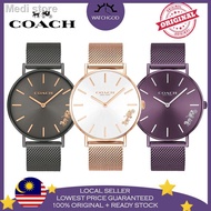 △۞[100% Original &amp; Free Bracelet] Coach Perry Women Ladies Watch Jam Tangan Wanita Perempuan 14503126 14503127 14503484