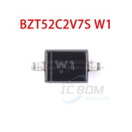 【10PCS】BZT52C2V7S W1 SOD-323 Zener Diode 2.7V