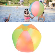 Inflatable Beach Ball Thickened PVC Colorful Swimming Pool Outdoor Game 23.62in Diameter for Lawn Ba
