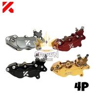 Ktc KYYACO 4P CNC Yamaha XMAX Caliper+298mm Disc Bracket