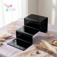 3-Tier Acrylic Riser Stand for Multi-Purpose Action Figure Jewelry Display AS103