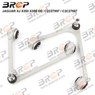 BRCP Pair Front Upper Suspension Control Arm For Jaguar XJ X350 X358 C2C27997 C2C27987 C2C26081 C2C2