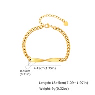 Vnox vài phù hợp với vòng đeo tay mobius kết nối vòng đeo tay truyền cảm hứng Vòng đeo tay điều chỉn