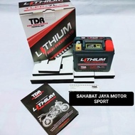 Aki TDR LITHIUM IRON PHOSPHATE TLFP-7L 12 VOLT Nmax Aerox Lexi Mio J Mio M3 Soul GT 125 Xabre Vixion
