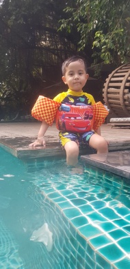 [10-40kg]Đồ Bơi Đi Biển Bé Trai-Bộ đồ bơi bé Trai Họa Tiết đáng yêu (kèm mũ) Funny Bikini MS-66