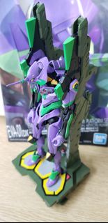 RG Eva 初號機 上色完成品  gaia 油EVA專用色夜光綠色