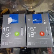 Inner tube 16 18 schwalbe bromton folding bike