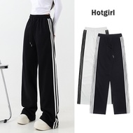 【READY STOCK ATJohor】 Hotgirl⭐Women's Sweatpants Pants Women Straight Cut Pants Women's Drapey Slimm