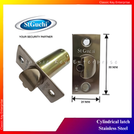 ST GUCHI HEAVY DUTY CYLINDRICAL DOOR LOCK LATCH TONGUE BACKSET 70MM SUS304 STAINLESS STEEL