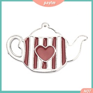 PTM Cute Men Women Coffee Tea Cup Pot Shape Enamel Brooch Pin Bag Badge Decor Gift