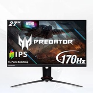 Acer Predator XB273U NV 27-inch WQHD IPS Gaming Monitor (2560x1440), 170Hz Refresh Rate, 1ms Response Time, NVIDIA G-Sync compatible