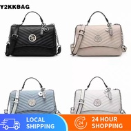 GUESS Women Handbags Blakely Top Handle Flap Sling Bag quilted Sing Top Handle Shoulder Bag GSTOP01