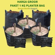 Terlaris Paket 1 Kg Planter Bag Ukuran 15 Liter Tanpa Cantelan 15 Liter 25 Liter 35 Liter 50 Liter 7