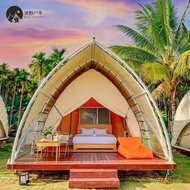 Seaside Hotel Sailing Hot Sale Camping Site Country Muye Tent Outdoor Camping Tent Room Accommodatio