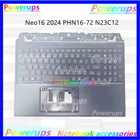 New Laptop US RGB Backlight Keyboard Palmrest/Shell/Case For Acer Predator Helios Neo16 2024 PH16-72