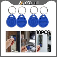 10Pcs 125KHZ RFID Proximity ID Card 125KHz Key Card Badge Keychain