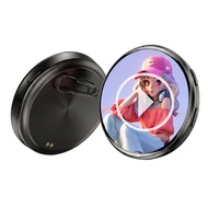 Electronic Badge HD Display Screen DIY E-Badge Bluetooth 6.0 GIF Video Playback Touch Screen LED Aud